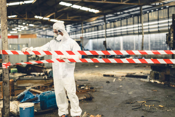 Professional Infectious Disease Decontamination technician working in Brownsville, TN